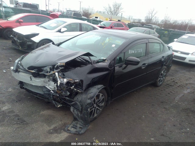 Honda Civic Sedan Ex 2014 2HGFB2F8XEH546015 Image 2
