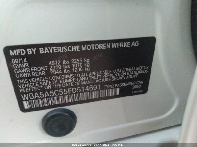 WBA5A5C55FD514691 BMW 5 Series 528i