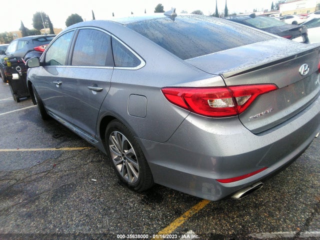 2015 HYUNDAI SONATA 2.4L SPORT VIN: 5NPE34AF4FH252501