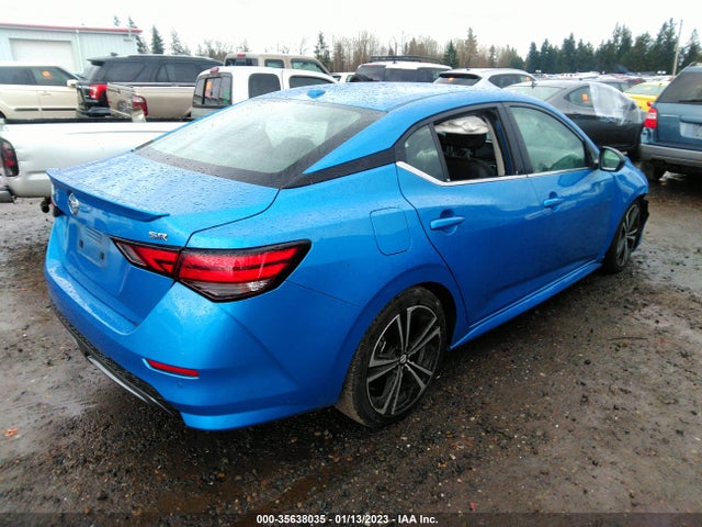 2021 NISSAN SENTRA SR VIN: 3N1AB8DV9MY214650