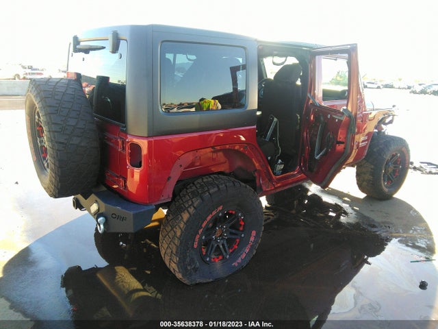2012 JEEP WRANGLER UNLIMITED SPORT VIN: 1C4BJWDGXCL285812