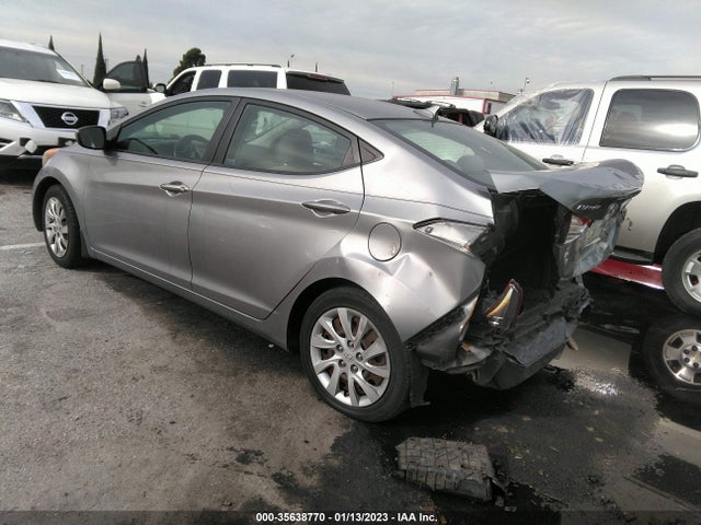2012 HYUNDAI ELANTRA GLS VIN: KMHDH4AE3CU249526