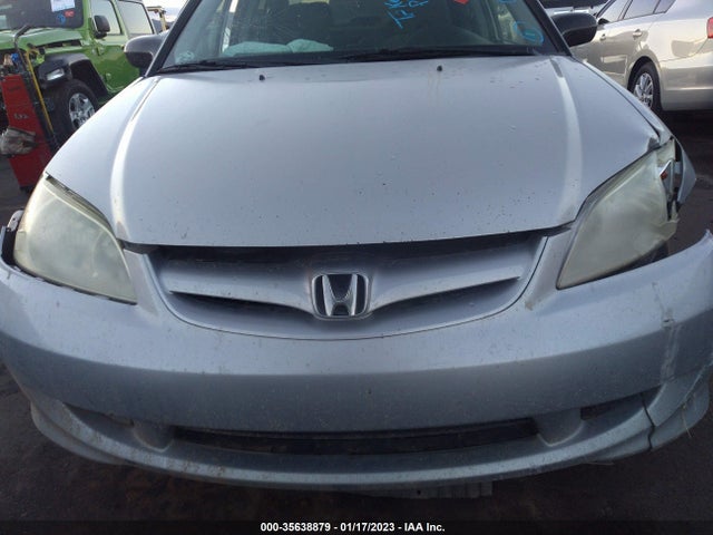 2005 HONDA CIVIC SDN LX VIN: 1HGES16525L027703