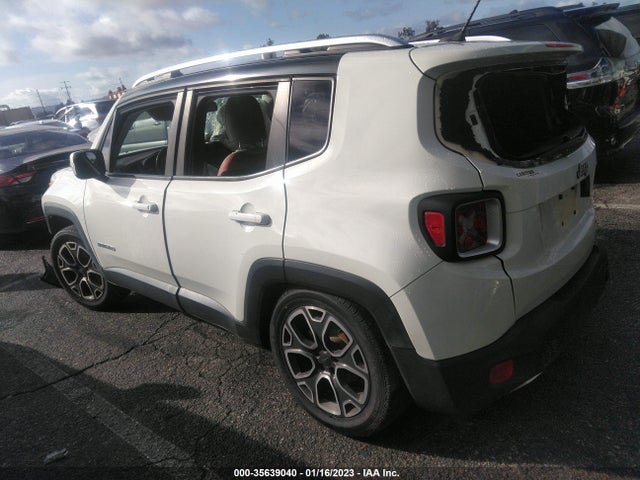 2015 JEEP RENEGADE LIMITED VIN: ZACCJADT4FPB86522