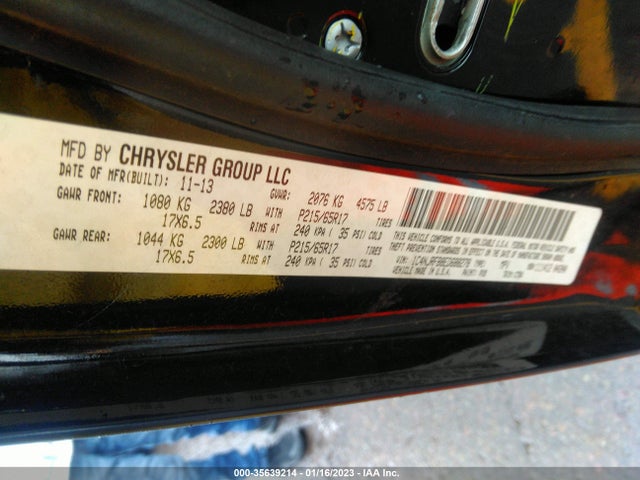 1C4NJRFB8ED688278 Jeep Patriot Latitude