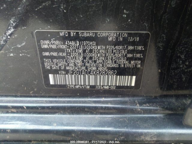 JF2GTACC4K8282862 Subaru Crosstrek Premium