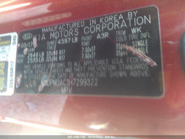 KIA Sportage Lx 2017 KNDPM3AC1H7299322 Image 9