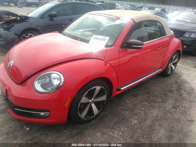 2013 VOLKSWAGEN BEETLE CONVERTIBLE 2.0T W/SOUND/NAV VIN: 3VW7A7AT3DM801728