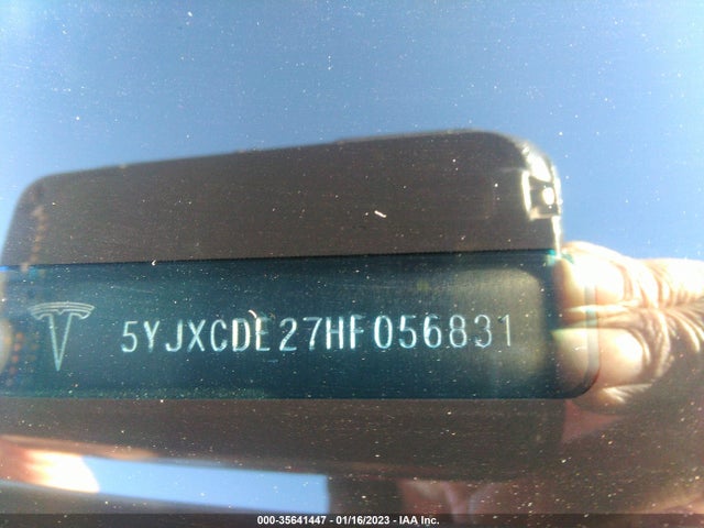2017 Tesla Model X, VIN: 5YJXCDE27HF056831