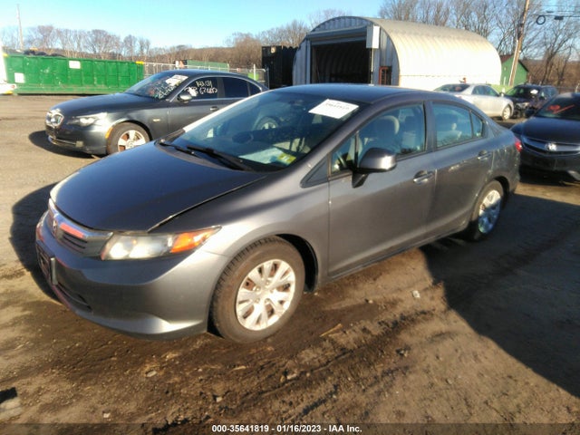 2012 HONDA CIVIC SDN LX VIN: 19XFB2F59CE387999