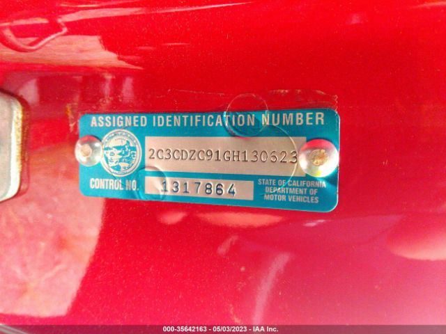 2C3CDZC91GH130623 Dodge Challenger