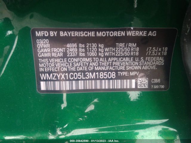 WMZYX1C05L3M18508 Mini Countryman Cooper S
