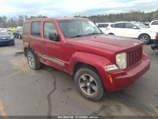 2008 JEEP LIBERTY SPORT VIN: 1J8GP28K98W161735