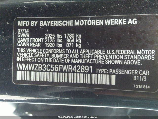 WMWZB3C56FWR42891 Mini COOPER COUNTRYMAN
