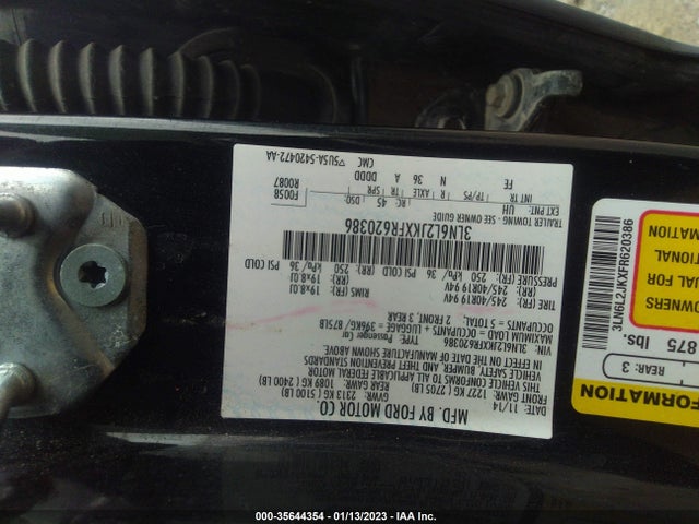 2015 Lincoln MKZ, VIN: 3LN6L2JKXFR620386