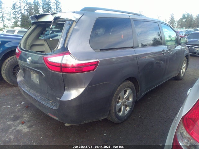 2015 TOYOTA SIENNA LE VIN: 5TDKK3DC8FS662519