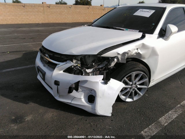 2013 LEXUS CT 200H HYBRID VIN: JTHKD5BH4D2171128