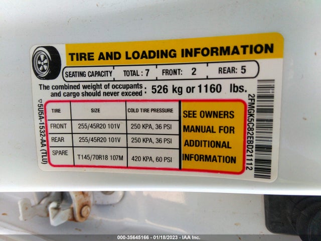 2014 Ford Flex, VIN: 2FMGK5C82EBD21112