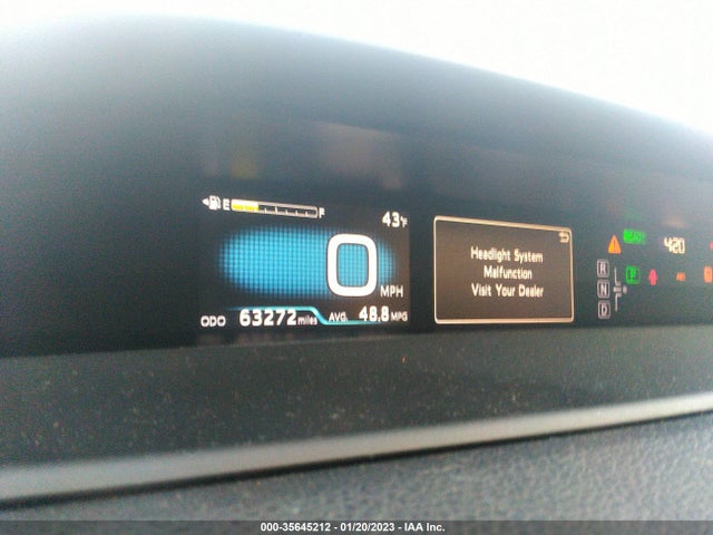 2016 TOYOTA PRIUS FOUR VIN: JTDKARFU8G3504941