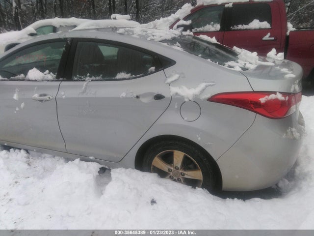 2012 HYUNDAI ELANTRA GLS PZEV VIN: 5NPDH4AEXCH129611
