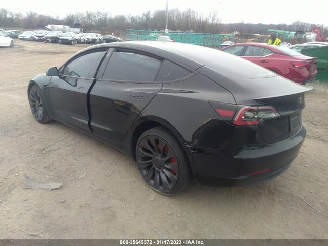 Tesla Model 3 Performance 2021 5YJ3E1EC1MF044801 Image 4