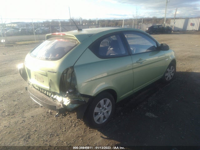 2009 HYUNDAI ACCENT AUTO GS VIN: KMHCM36C09U127482