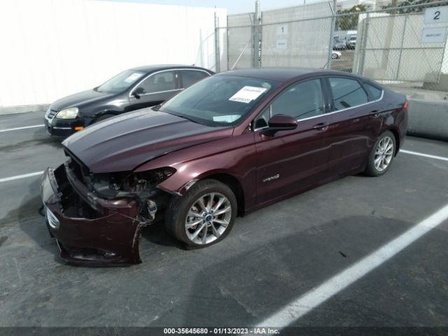 3FA6P0LU3HR149458 Ford Fusion Hybrid Se