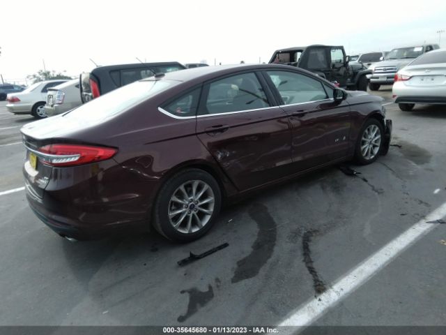 3FA6P0LU3HR149458 Ford Fusion Hybrid Se