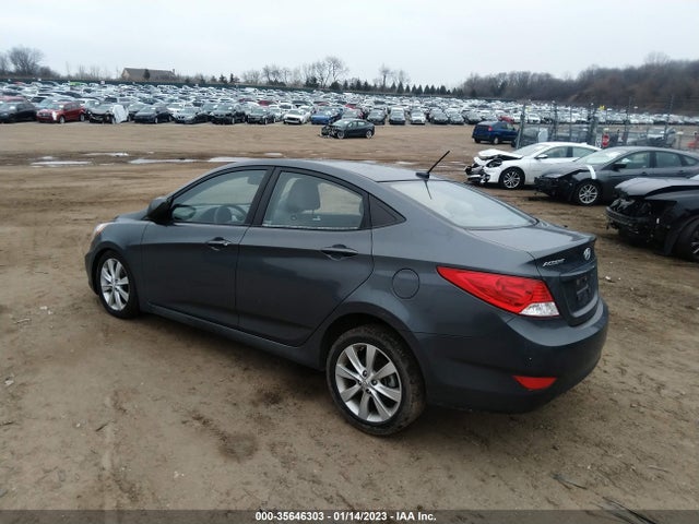 2012 HYUNDAI ACCENT GLS VIN: KMHCU4AE4CU226103