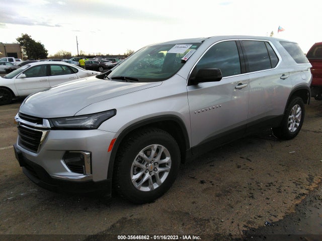 Chevrolet Traverse Ls 2022 1GNEVFKW4NJ106472 Image 2