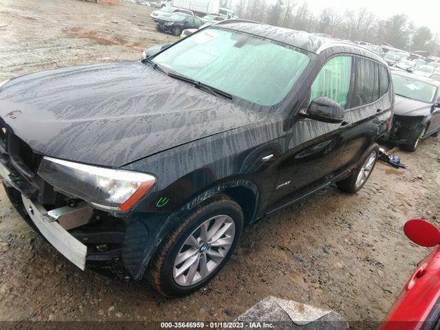 BMW X3 Xdrive28i 2015 5UXWX9C5XF0D60761 Image 2