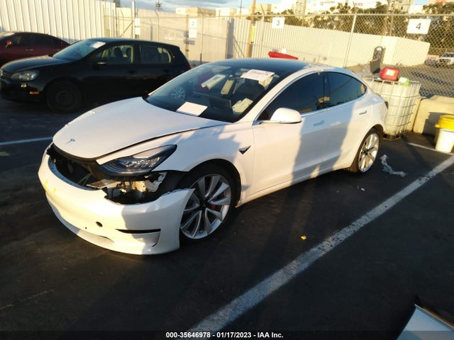 Tesla Model 3 Long Range/performance 2019 5YJ3E1EB5KF487201 Image 2