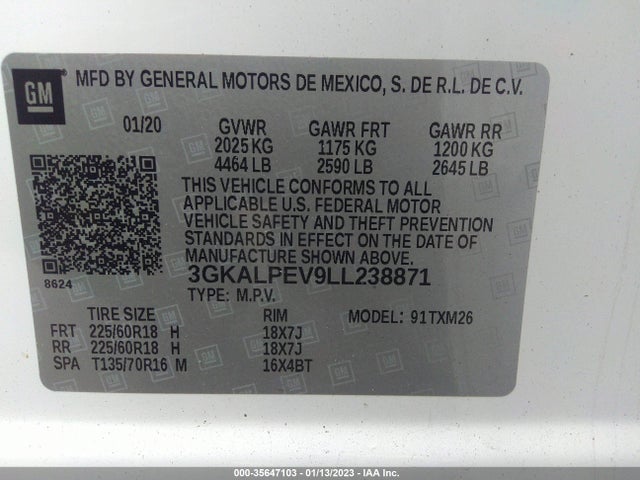 GMC Terrain Slt 2020 3GKALPEV9LL238871 Image 11