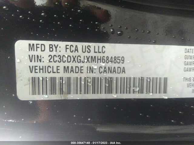 Dodge Charger Scat Pack Widebody 2021 2C3CDXGJXMH684859 Image 9