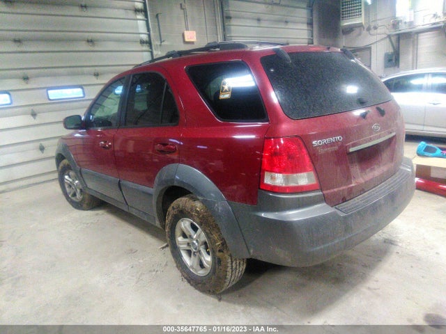 2005 KIA SORENTO EX VIN: KNDJC733355441044