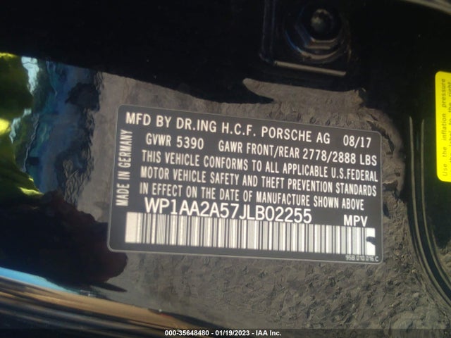 2018 Porsche Macan, VIN: WP1AA2A57JLB02255