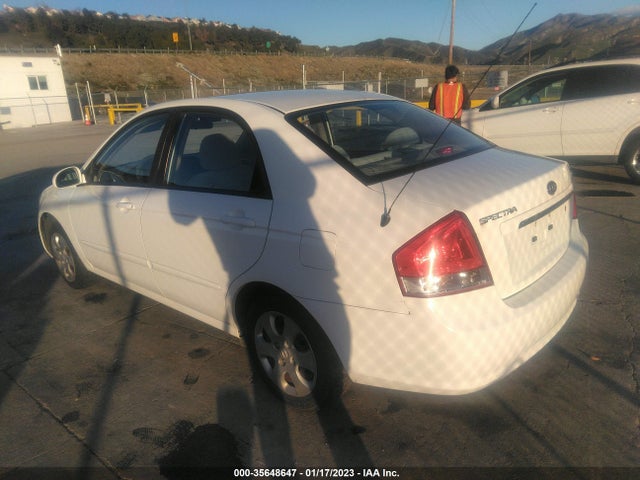 2009 KIA SPECTRA EX VIN: KNAFE222595664653