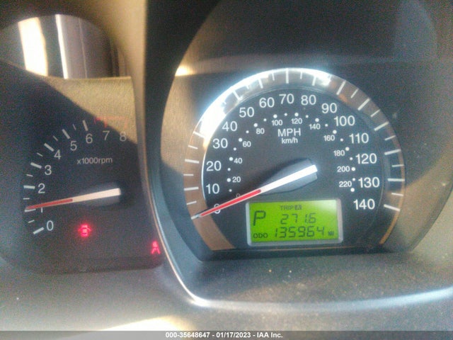 2009 KIA SPECTRA EX VIN: KNAFE222595664653