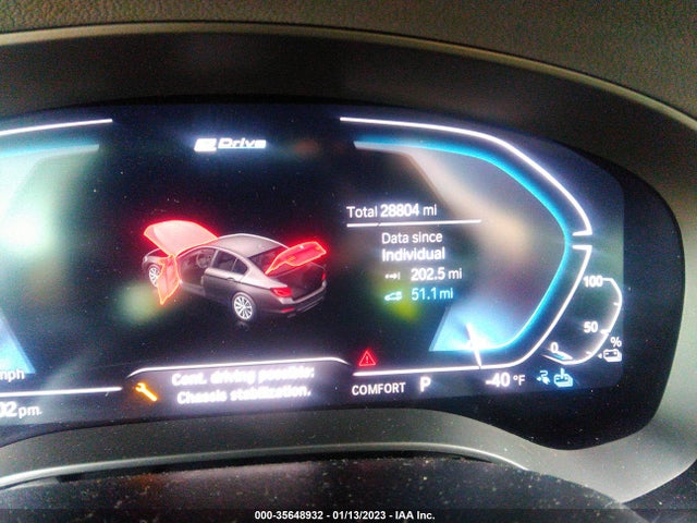BMW 5 Series 530e Iperformance 2020 аукцион фото