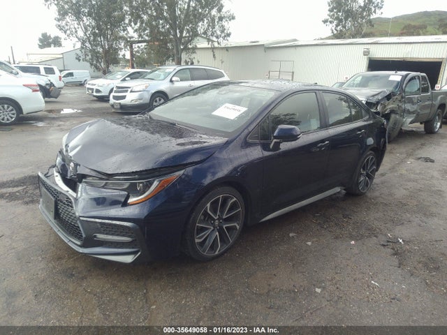 2020 TOYOTA COROLLA SE/NIGHTSHADE VIN: JTDS4RCE0LJ052137