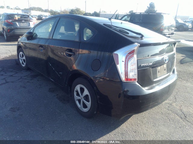 2012 TOYOTA PRIUS ONE/TWO/THREE/FOUR/FIVE VIN: JTDKN3DUXC5401507