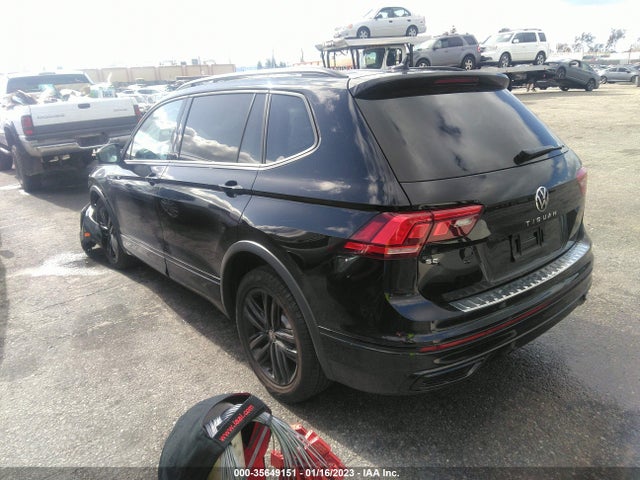 3VVCB7AX6NM100007 Volkswagen Tiguan Se R-line Black