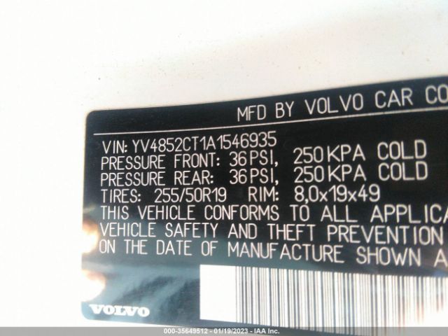 YV4852CT1A1546935 Volvo XC90 V8