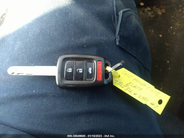 Honda Civic Sedan Lx 2015 19XFB2F58FE219811 Image 3