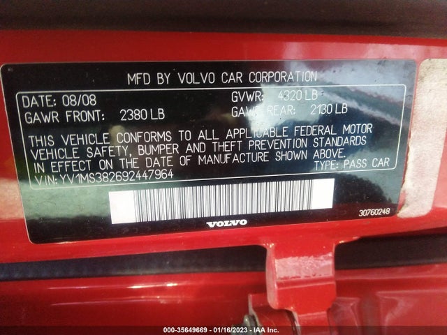 Volvo S40 2009 YV1MS382692447964 Image 11