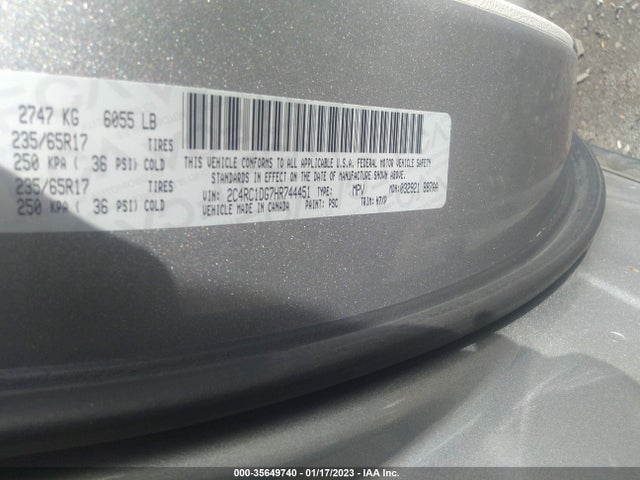 Chrysler Pacifica Touring 2017 2C4RC1DG7HR744451 Image 9