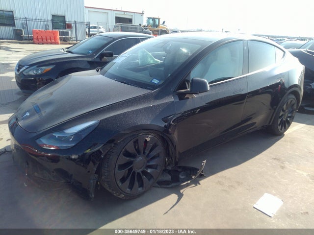 Tesla Model Y Performance 2022 7SAYGDEFXNF464430 Image 2