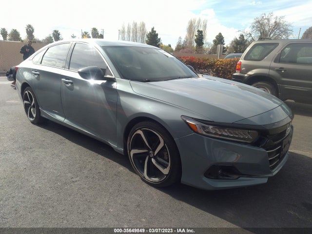 2021 HONDA ACCORD SEDAN SPORT VIN: 1HGCV1F31MA082571