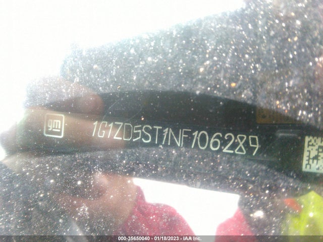 Chevrolet MALIBU LT 2022 1G1ZD5ST1NF106289 Image 9
