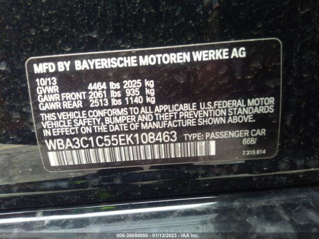 WBA3C1C55EK108463 BMW 3 Series 328i